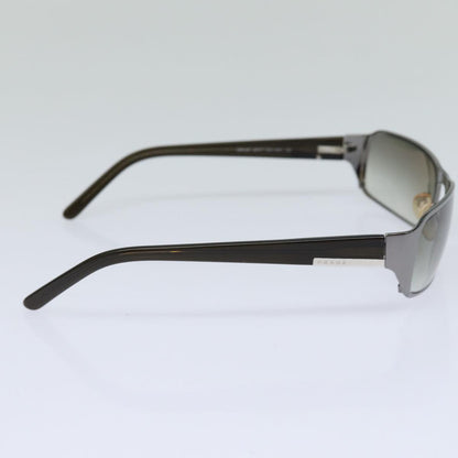 PRADA Sunglasses metal Black Auth ar12438