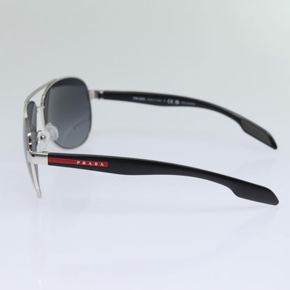 PRADA Sports Sunglasses plastic Black Red Auth ar12439