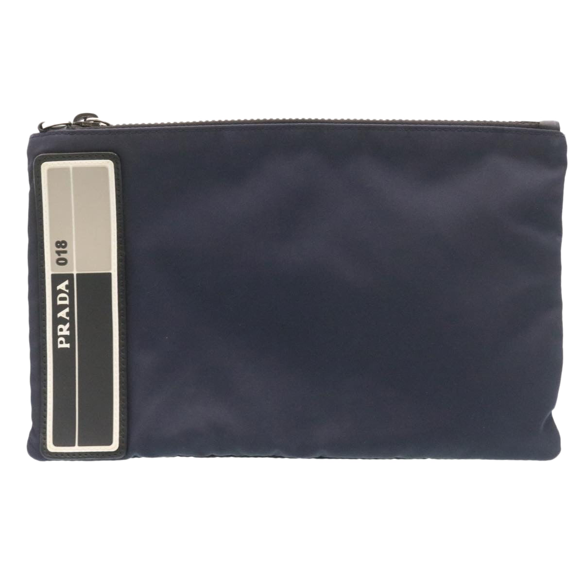 Prada Clutch Bag Nylon Navy  ar6315