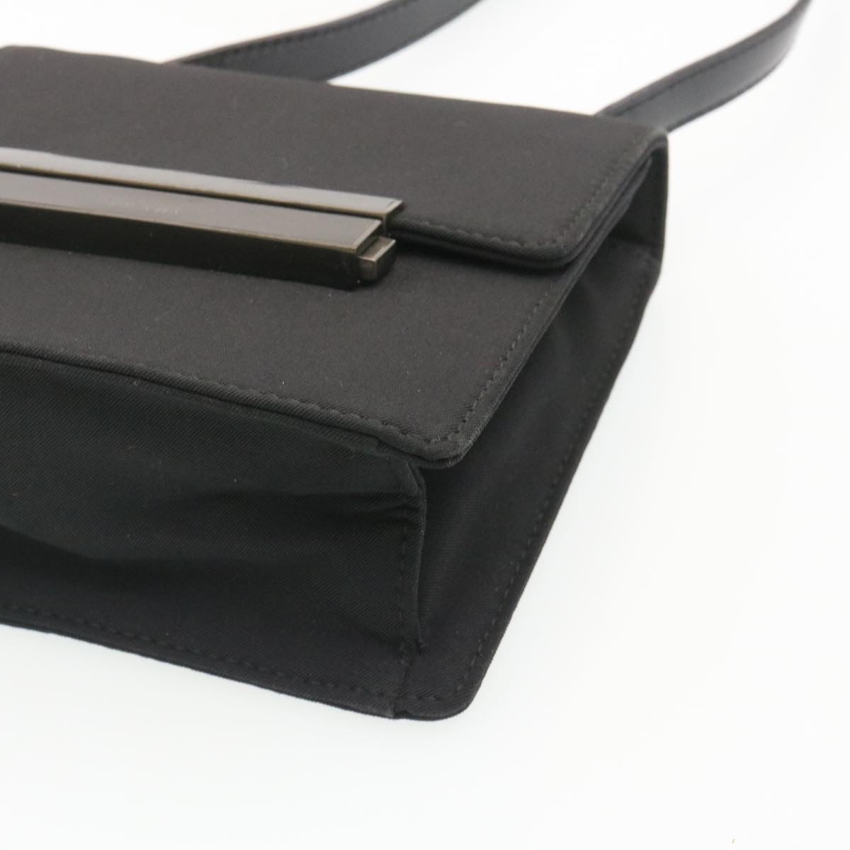 Prada Shoulder Bag Nylon Black  ar6449