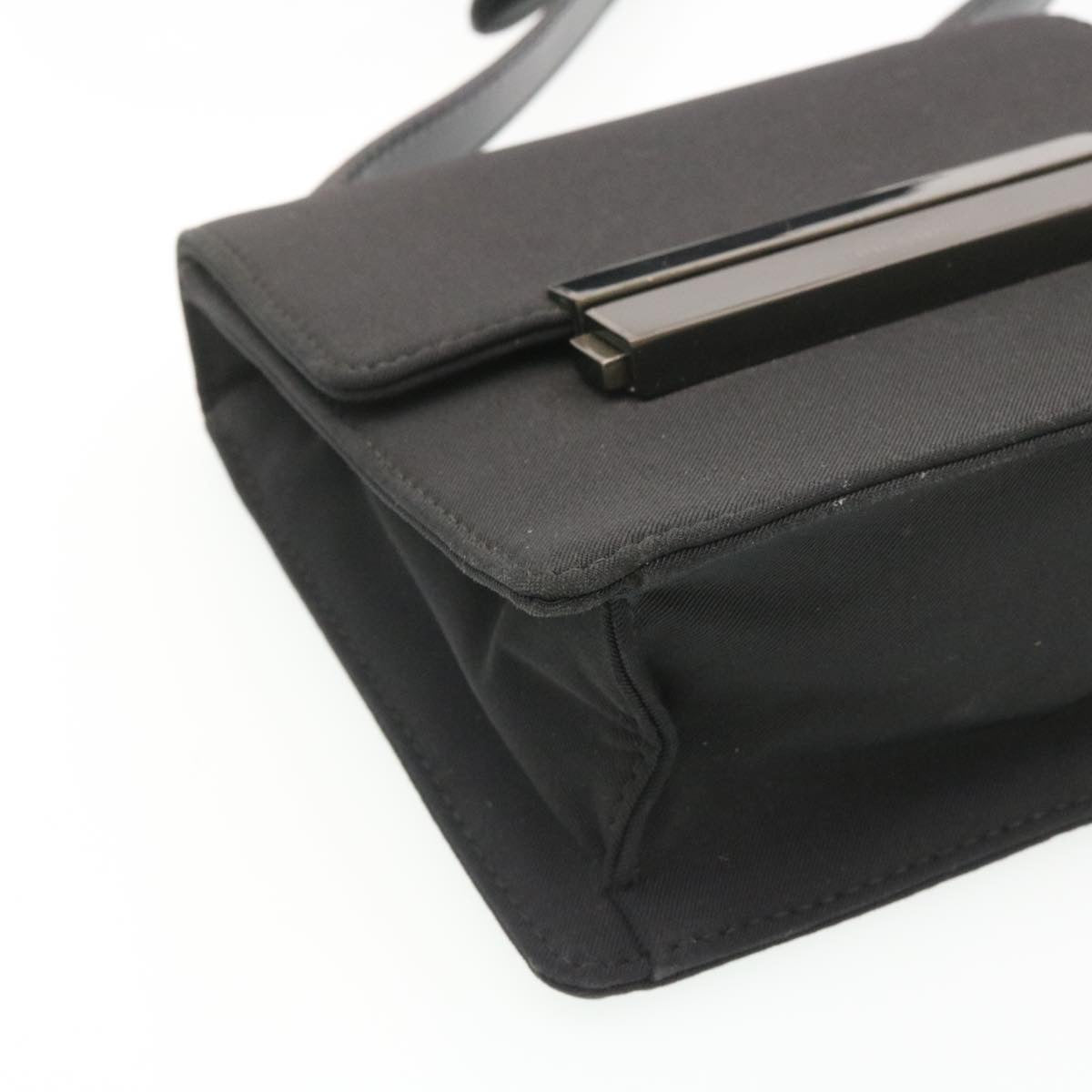 Prada Shoulder Bag Nylon Black  ar6449