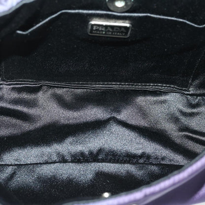 Prada Accessory Pouch Nylon Purple  ar7076