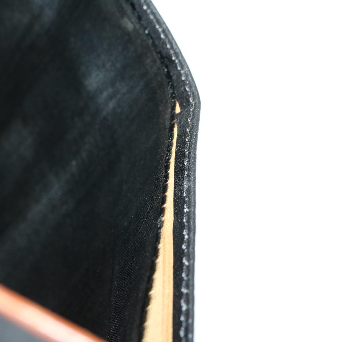 Celine Clutch Bag Leather Black  ar7220