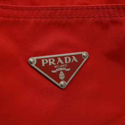 Prada robot Hand Bag Nylon Red  ar7943