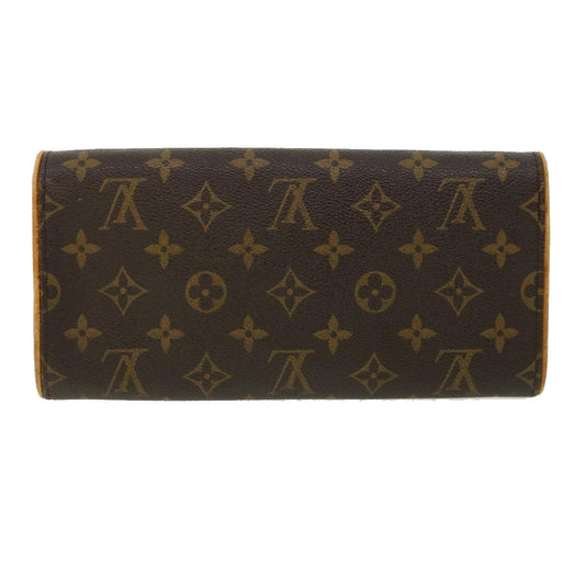 LOUIS VUITTON Monogram Pochette Twin GM Shoulder Bag M51852 LV Auth ar8030B
