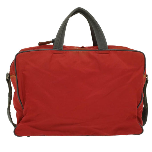 Prada Hand Bag Nylon 2way Red  ar8326