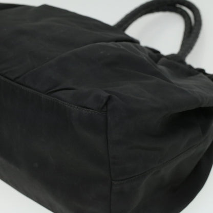 Prada Hand Bag Nylon Black  ar8451