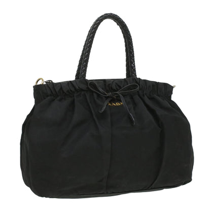 Prada Hand Bag Nylon Black  ar8451