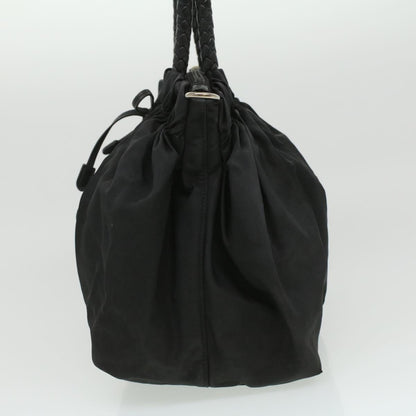 Prada Hand Bag Nylon Black  ar8451