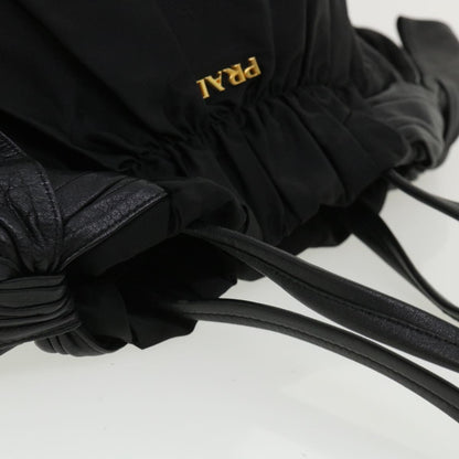 Prada Hand Bag Nylon 2way Black  ar8793