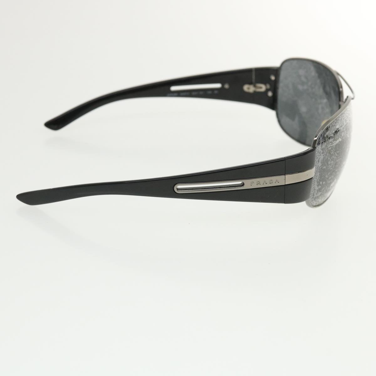 PRADA Sunglasses 2Set Black Brown Auth ar8806