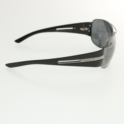 PRADA Sunglasses 2Set Black Brown Auth ar8806