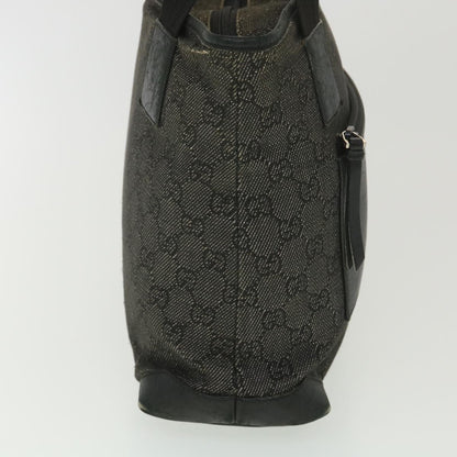 GUCCI GG Canvas Tote Bag Black 28893  ar8950