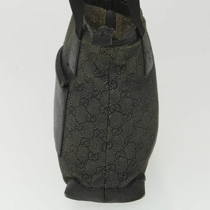 GUCCI GG Canvas Tote Bag Black 28893  ar8950