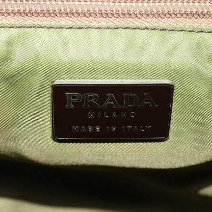 Prada Hand Bag Nylon Khaki  ar8992