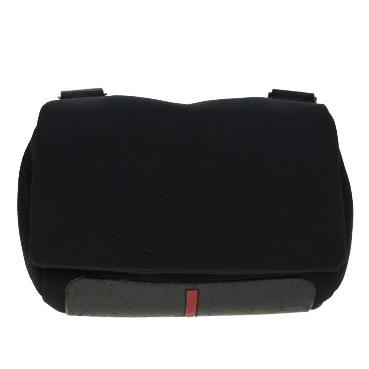 Prada Shoulder Bag Nylon Black  ar9078