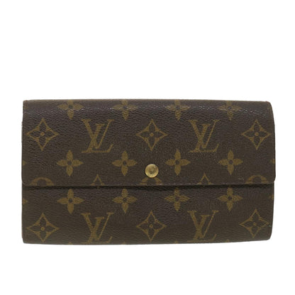 LOUIS VUITTON Monogram Portefeuille Sarah Long Wallet M60531 LV ar9088