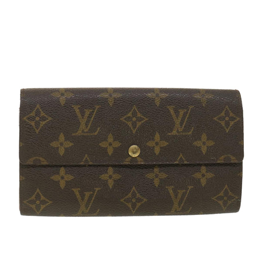 LOUIS VUITTON Monogram Portefeuille Sarah Long Wallet M60531 LV ar9088