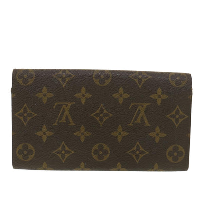 LOUIS VUITTON Monogram Portefeuille Sarah Long Wallet M60531 LV ar9088