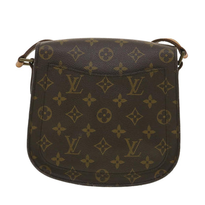 LOUIS VUITTON Monogram Saint Cloud MM Shoulder Bag M51243 LV ar9105