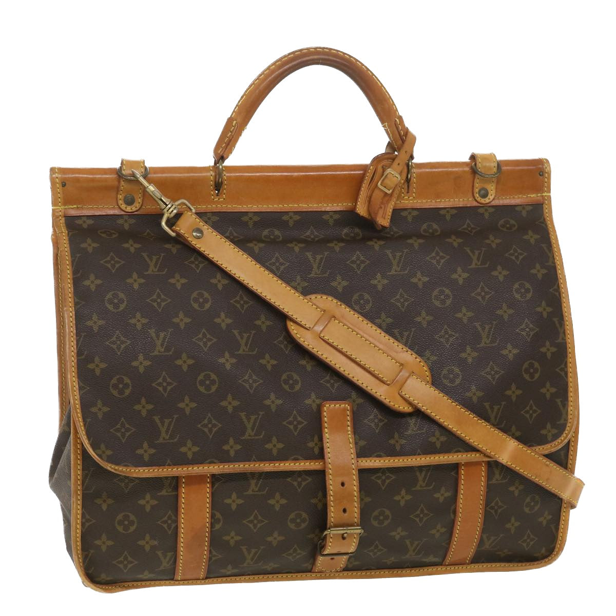 LOUIS VUITTON Monogram Sac Kleber Boston Bag 2way M58122 LV ar9111