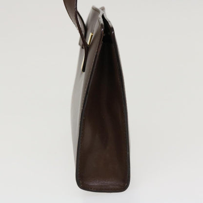 GUCCI Hand Bag Leather Brown  ar9113