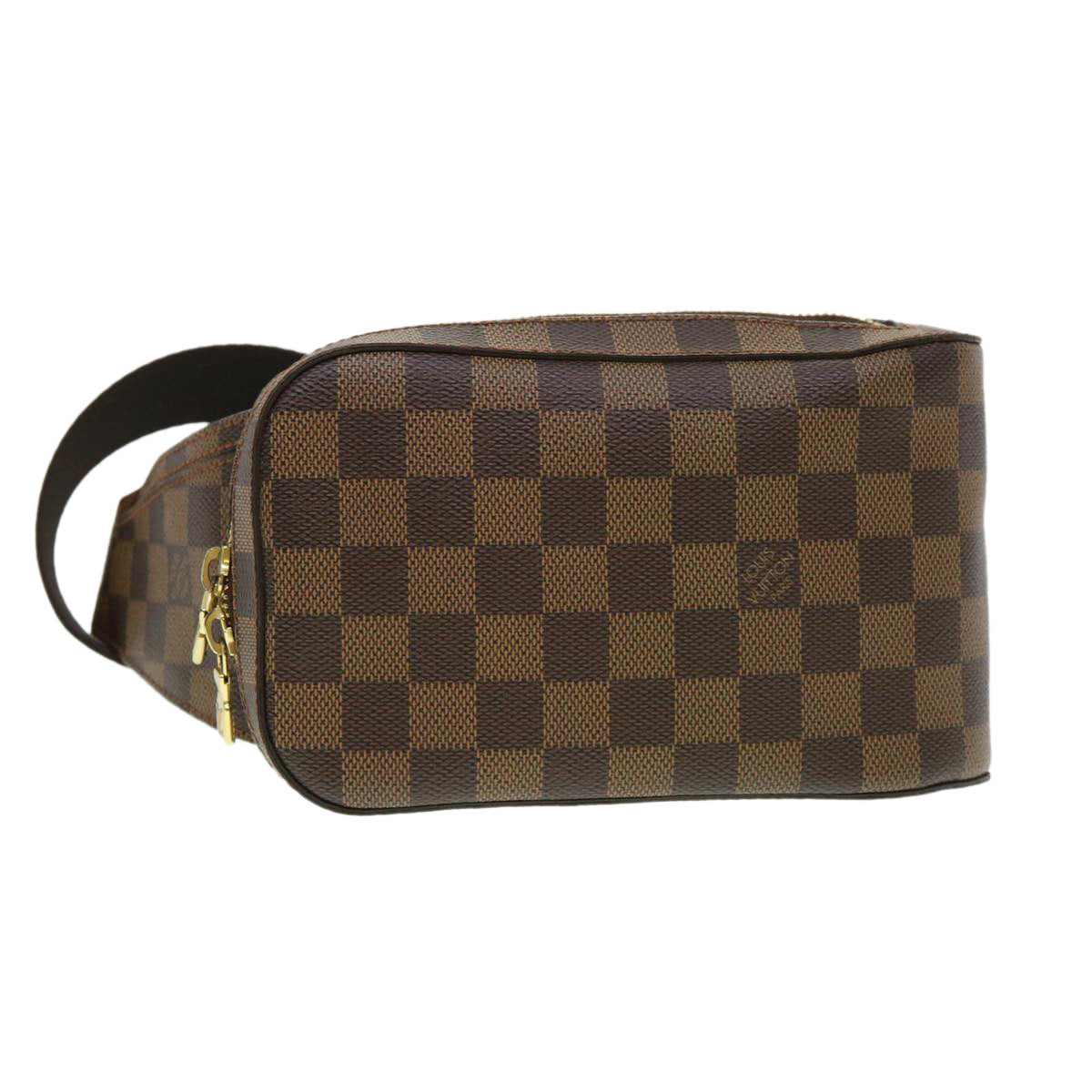 LOUIS VUITTON Damier Ebene Geronimos Shoulder Bag N51994 LV ar9139