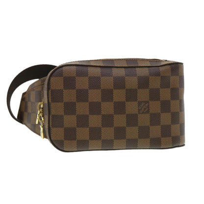 LOUIS VUITTON Damier Ebene Geronimos Shoulder Bag N51994 LV ar9139