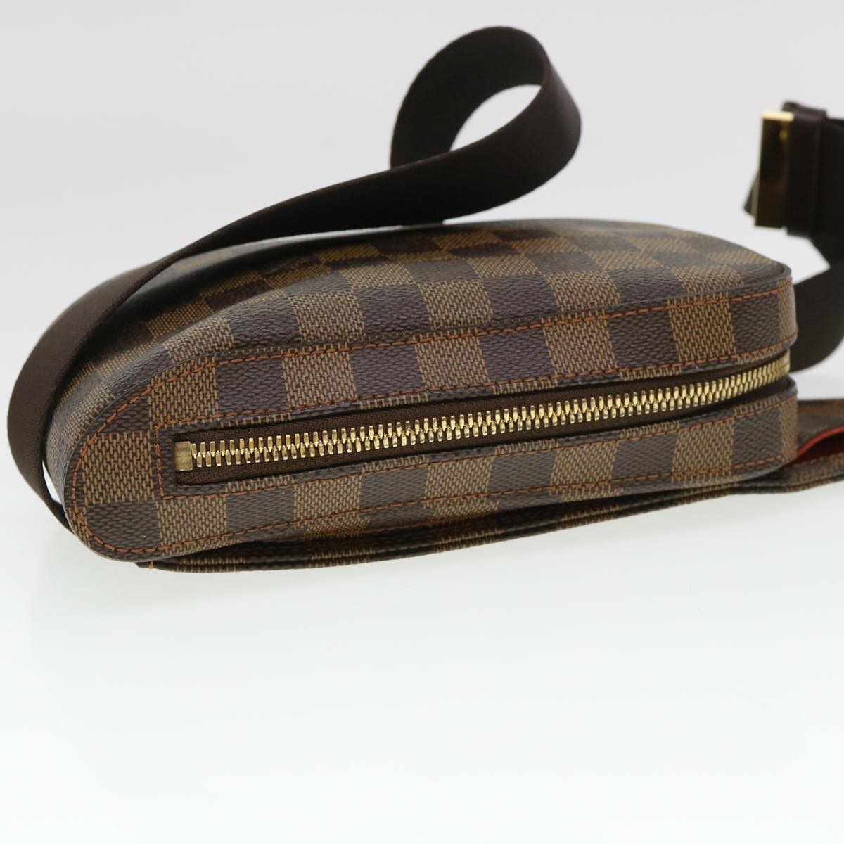 LOUIS VUITTON Damier Ebene Geronimos Shoulder Bag N51994 LV ar9139