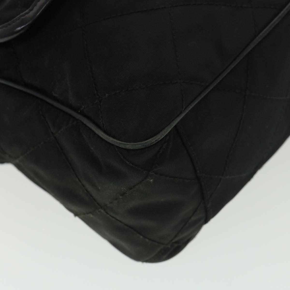 Prada Shoulder Bag Nylon Black  ar9170