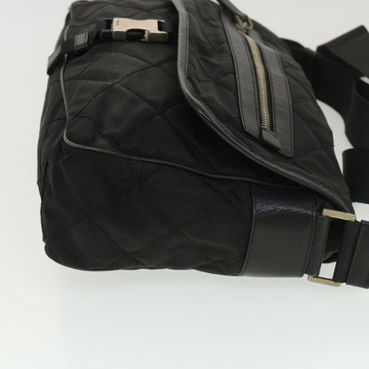 Prada Shoulder Bag Nylon Black  ar9170