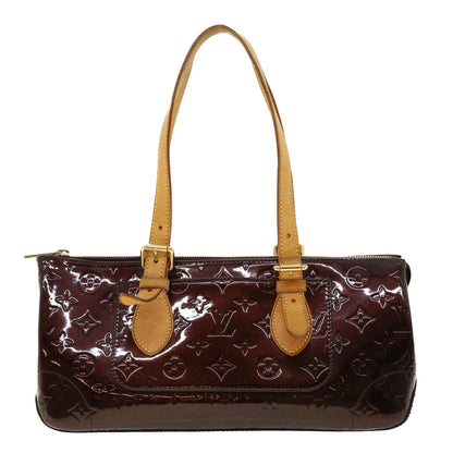 LOUIS VUITTON Monogram Vernis Rosewood Avenue Hand Bag Amarante M93510 ar9181