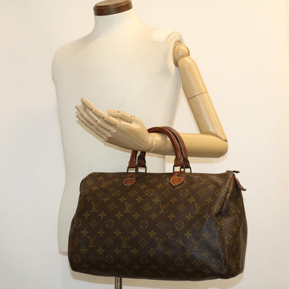 LOUIS VUITTON Monogram Speedy 35 Hand Bag Vintage M41524 LV ar9187