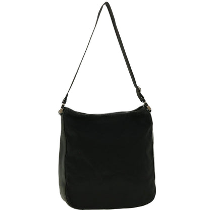 Prada Shoulder Bag Nylon Black  ar9224