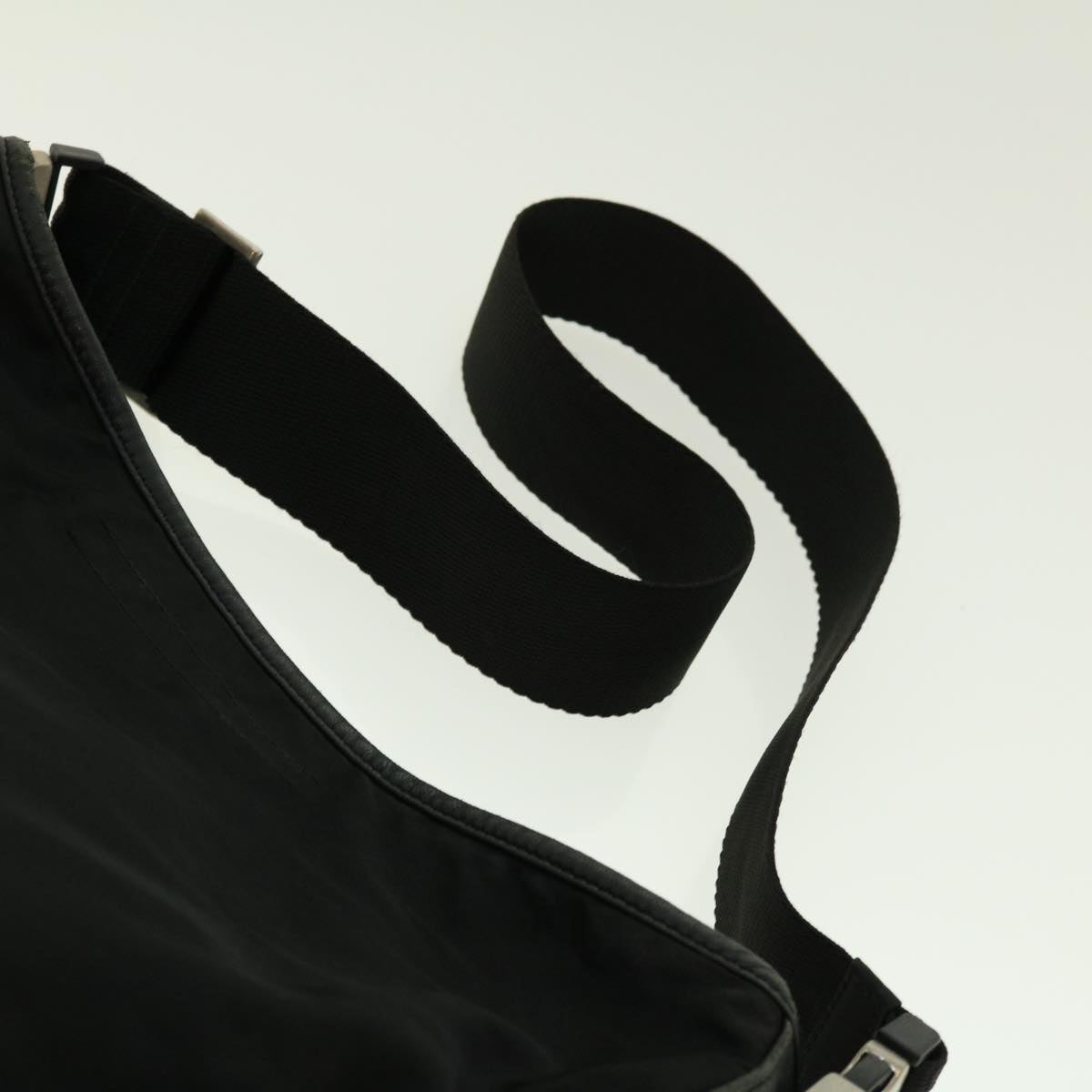 Prada Shoulder Bag Nylon Black  ar9224