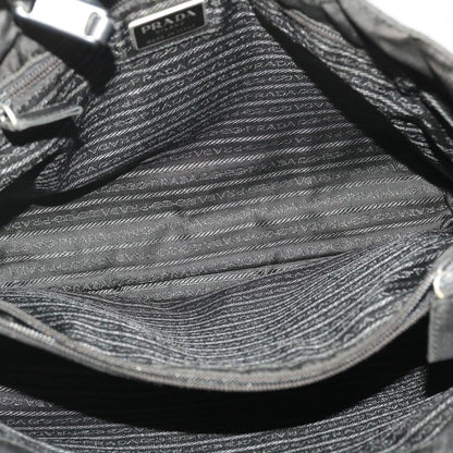 Prada Shoulder Bag Nylon Black  ar9231