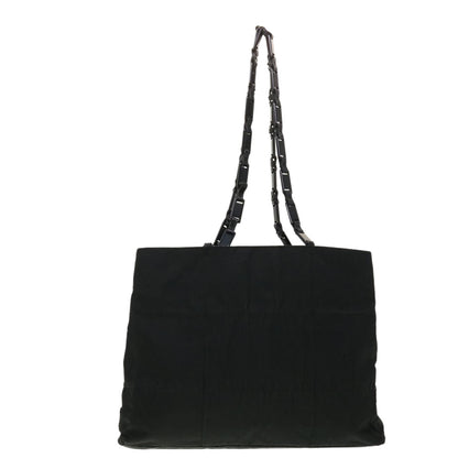 Prada Shoulder Bag Nylon Black  ar9231