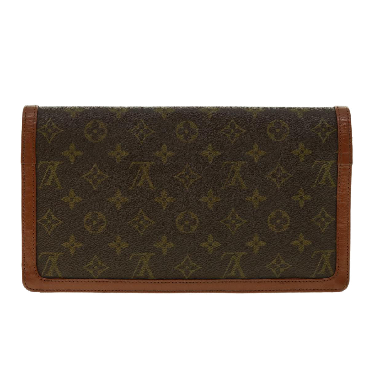 LOUIS VUITTON Monogram Pochette Dam PM Clutch Bag M51812 LV ar9245