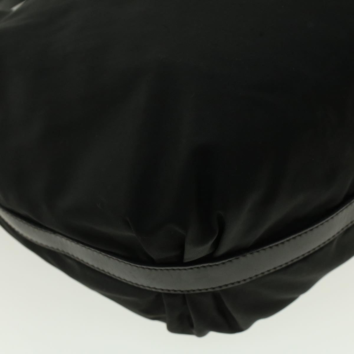 Prada Shoulder Bag Nylon Black  ar9289