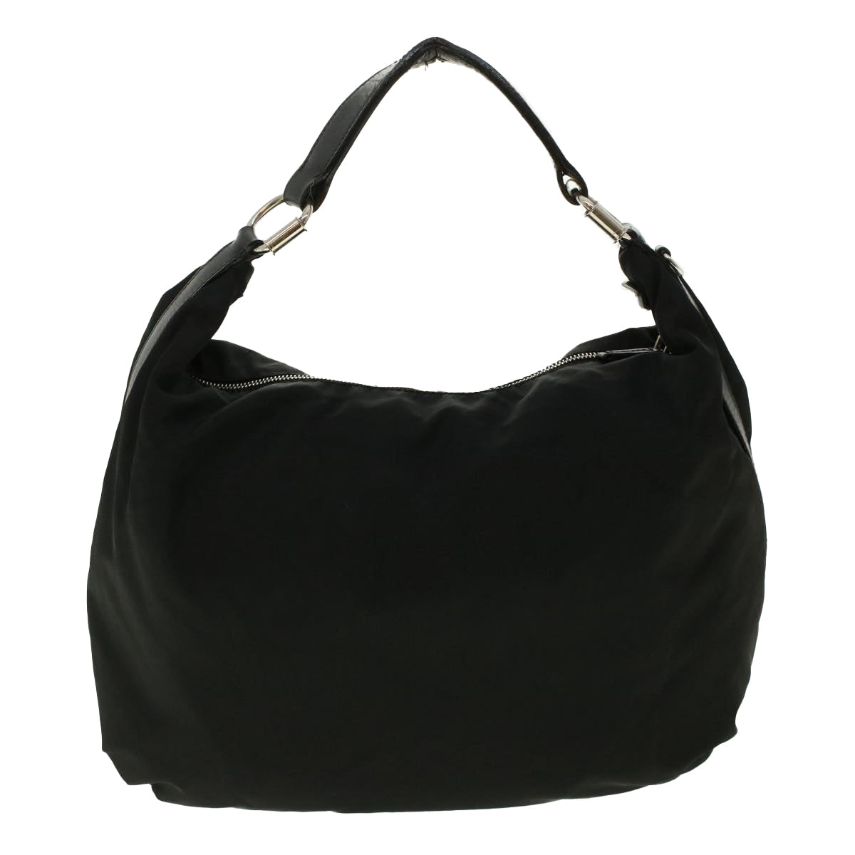 Prada Shoulder Bag Nylon Black  ar9289