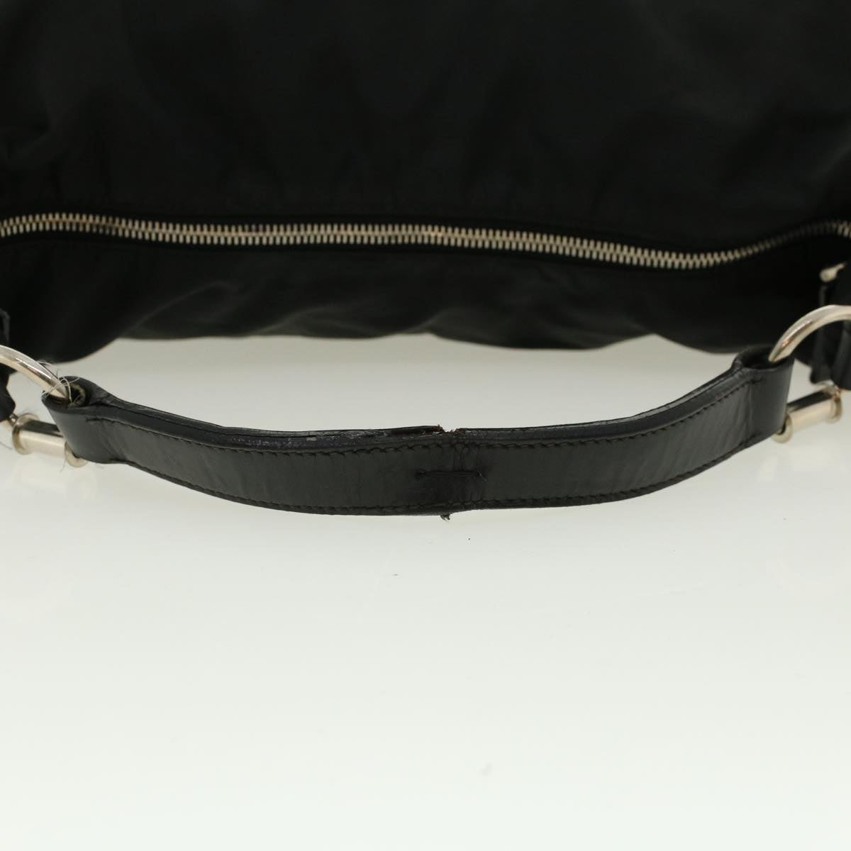 Prada Shoulder Bag Nylon Black  ar9289