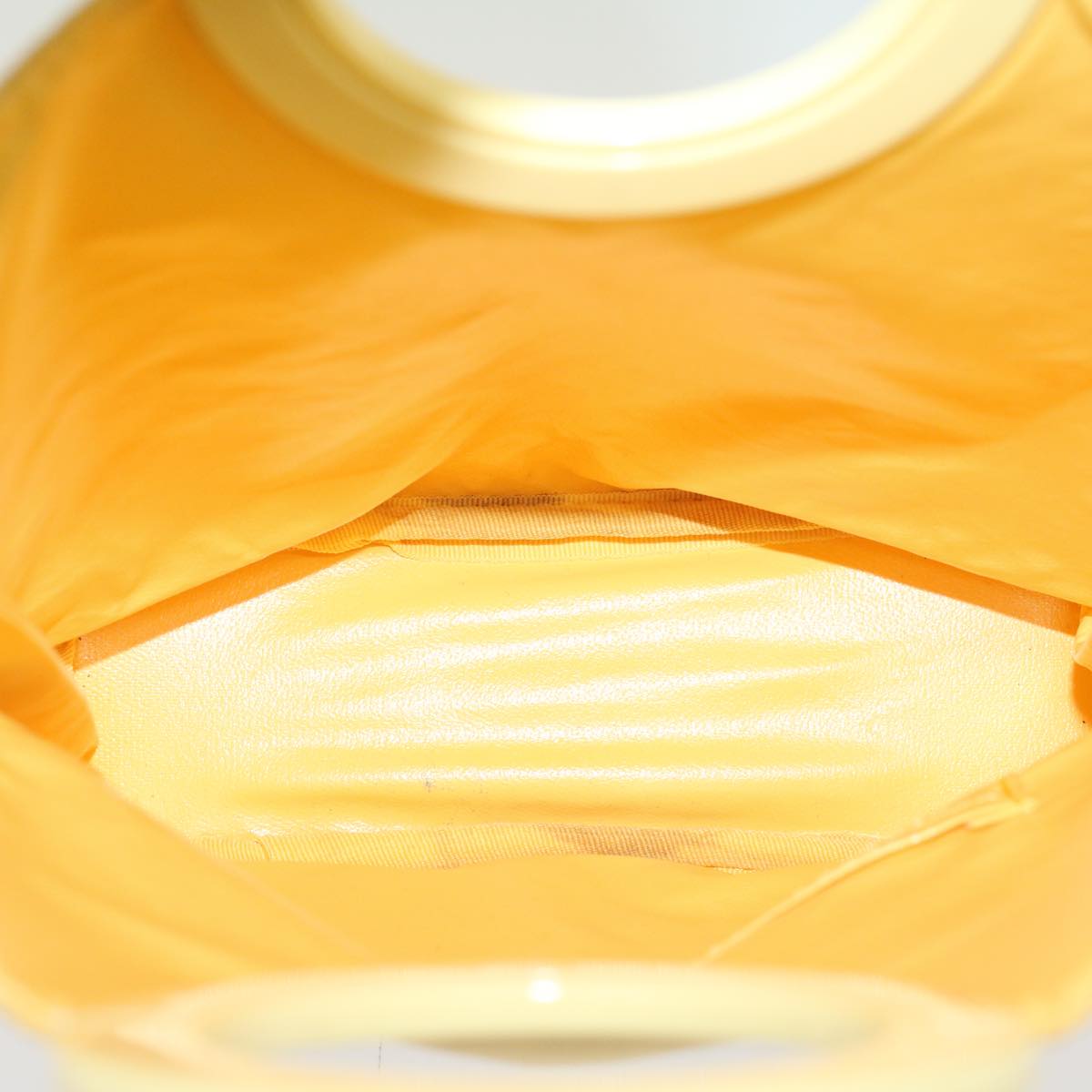 Celine Hand Bag Nylon Yellow  ar9694B