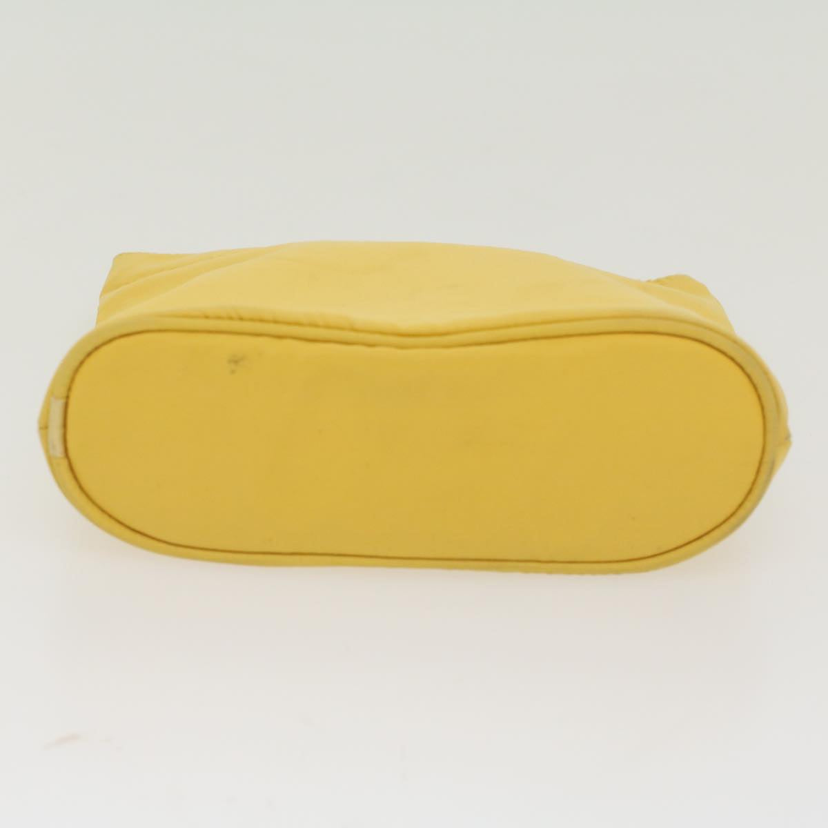 Celine Hand Bag Nylon Yellow  ar9694B