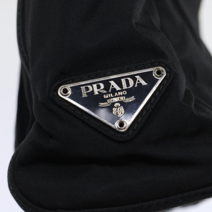 Prada Hand Bag Nylon Black  ar9707B