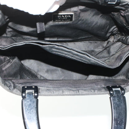 Prada Hand Bag Nylon Black  ar9707B