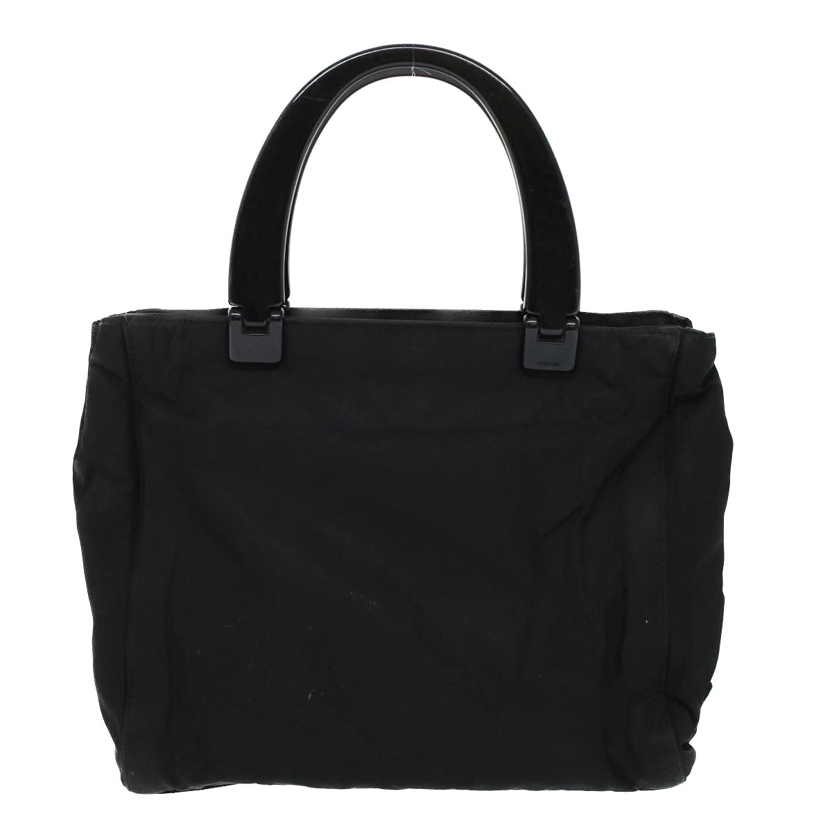 Prada Hand Bag Nylon Black  ar9707B