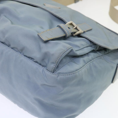 Prada Shoulder Bag Nylon Light Blue  ar9923