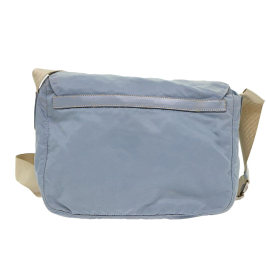 Prada Shoulder Bag Nylon Light Blue  ar9923