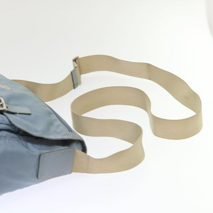 Prada Shoulder Bag Nylon Light Blue  ar9923