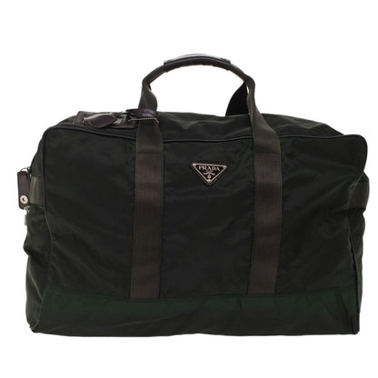 Prada Boston Bag Nylon Green  ar9930